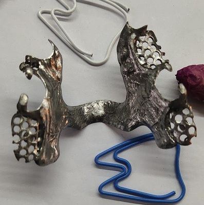 Döküm Mandibular Kemer Kısmi Protez Metal Çerçeve